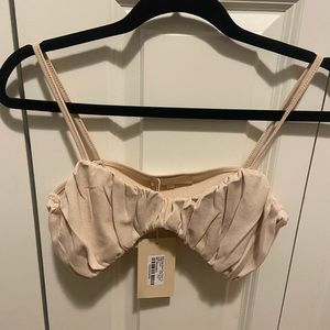 NWT Meshki Crop Top